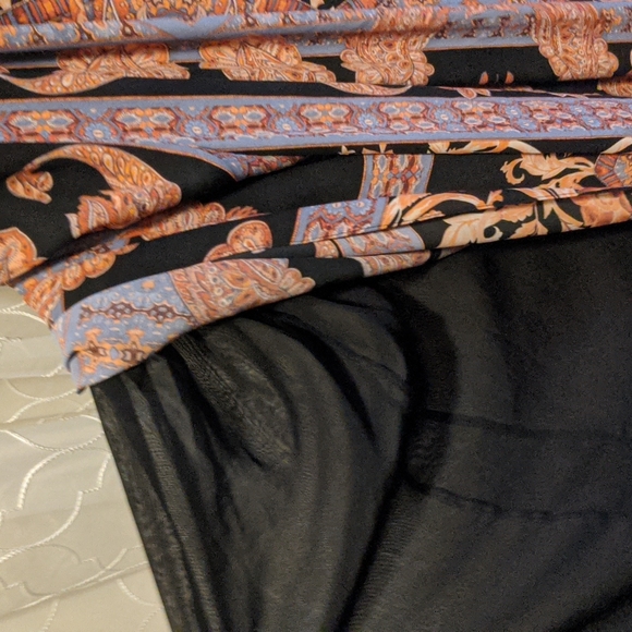 Free People Printed Fern Maxi Party Dress - 2 - Picture 11 of 14